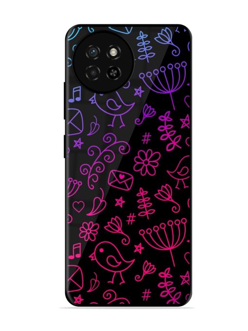 Cool Girly Glossy Metal Phone Cover for Itel S23 Zapvi