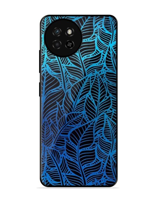 Decorative Topical Glossy Metal Phone Cover for Itel S23 Zapvi