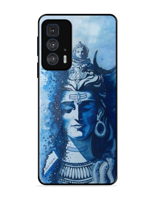 Shiv Art Glossy Metal Phone Cover for Motorola Edge 20 Pro Zapvi