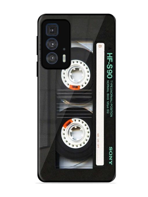 Sony Hf-S90 Cassette Glossy Metal Phone Cover for Motorola Edge 20 Pro Zapvi