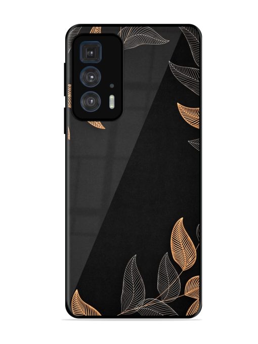 Foliage Art Glossy Metal Phone Cover for Motorola Edge 20 Pro Zapvi