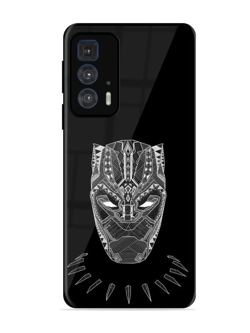 Fictional Art Glossy Metal Phone Cover for Motorola Edge 20 Pro Zapvi