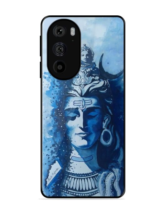 Shiv Art Glossy Metal Phone Cover for Motorola Edge 30 Pro Zapvi