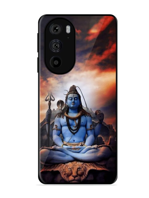 Jai Jai Shiv Glossy Metal Phone Cover for Motorola Edge 30 Pro Zapvi