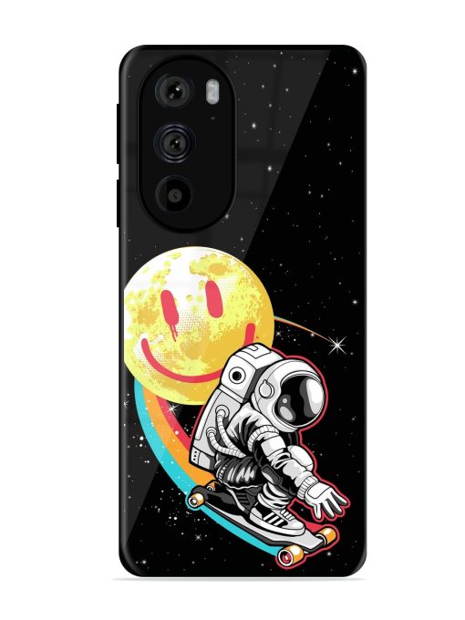 Astronaut Art Glossy Metal Phone Cover for Motorola Edge 30 Pro Zapvi