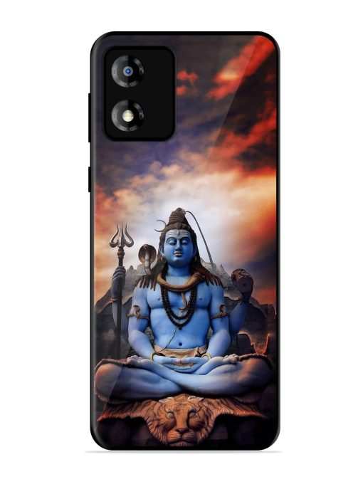 Jai Jai Shiv Glossy Metal Phone Cover for Motorola Moto E13 Zapvi