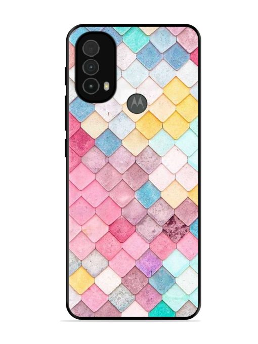 Fondos De Pantalla Glossy Metal Phone Cover for Motorola Moto E40 Zapvi