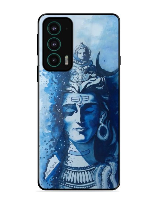 Shiv Art Glossy Metal Phone Cover for Motorola Moto Edge 20 Zapvi