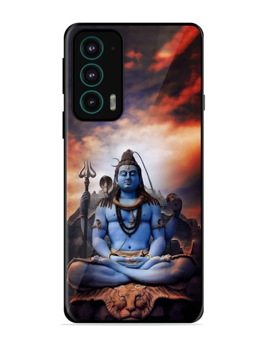 Jai Jai Shiv Glossy Metal Phone Cover for Motorola Moto Edge 20 Zapvi