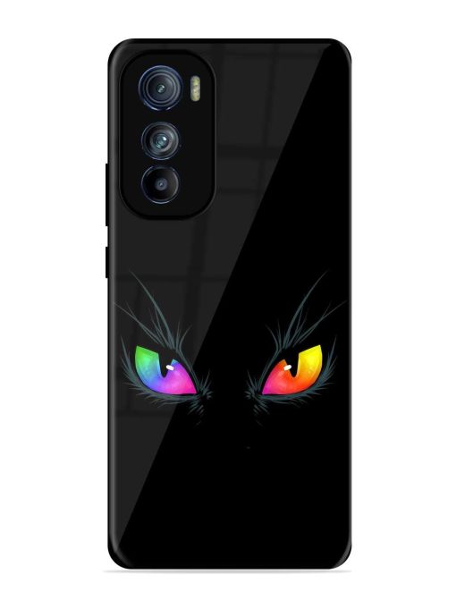 Cat Eyes Glossy Metal Phone Cover for Motorola Moto Edge 30 Zapvi