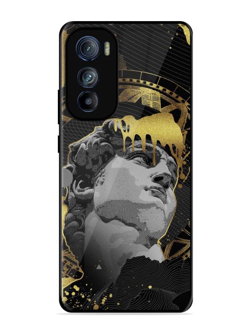 Roman Face Glossy Metal Phone Cover for Motorola Moto Edge 30 Zapvi