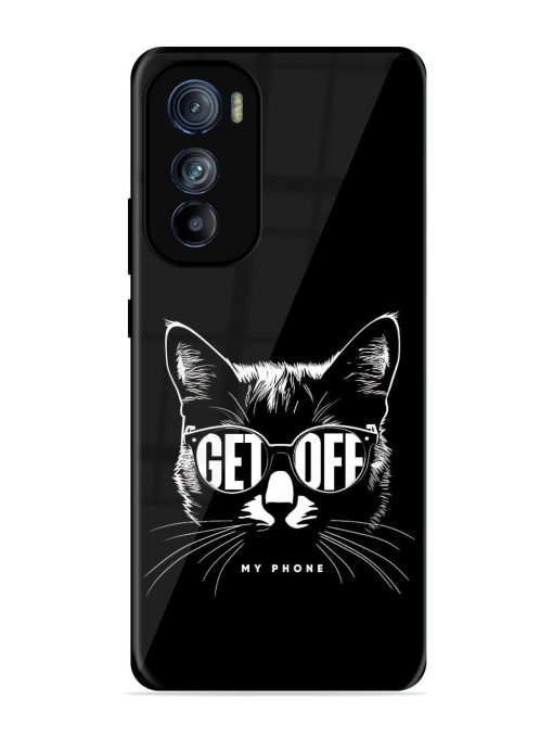 Get Off Glossy Metal TPU Phone Cover for Motorola Moto Edge 30 Zapvi