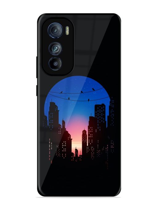 Minima City Vibe Glossy Metal Phone Cover for Motorola Moto Edge 30