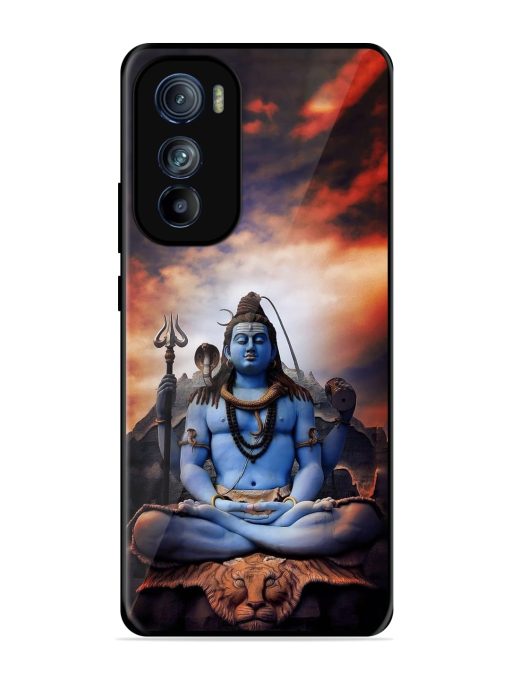 Jai Jai Shiv Glossy Metal Phone Cover for Motorola Moto Edge 30 Zapvi