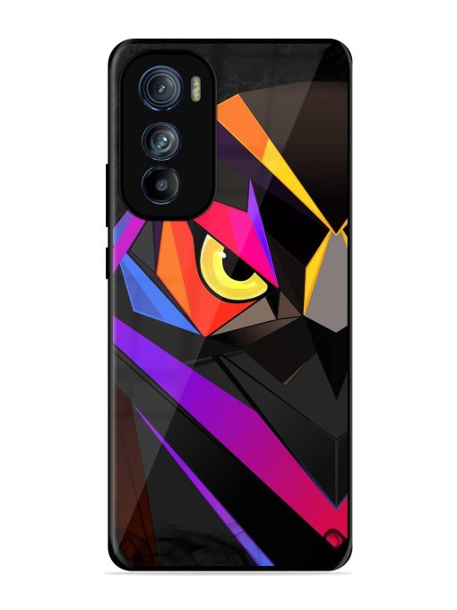 Wpap Owl Glossy Metal Phone Cover for Motorola Moto Edge 30 Zapvi