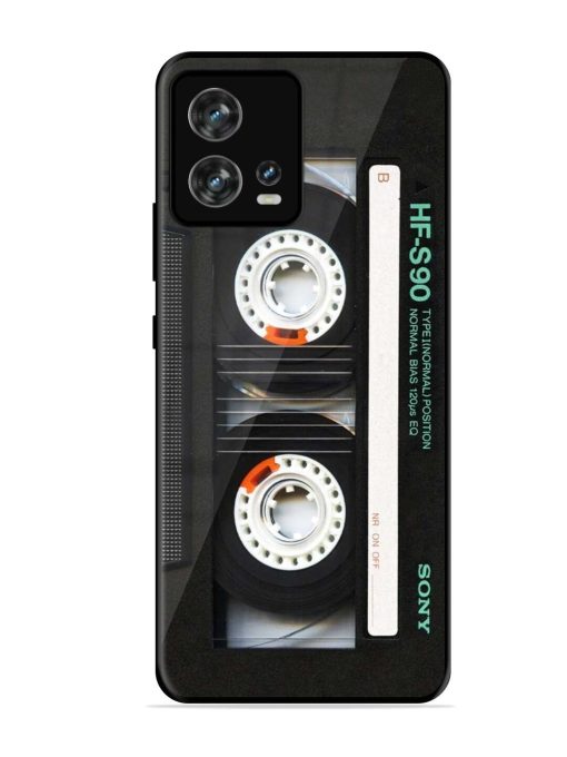 Sony Hf-S90 Cassette Glossy Metal Phone Cover for Motorola Moto Edge 30 Fusion Zapvi