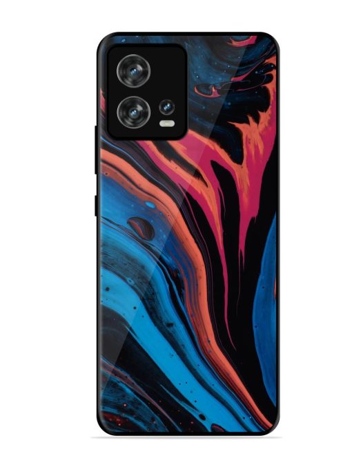 Liquefied Art Glossy Metal TPU Phone Cover for Motorola Moto Edge 30 Fusion Zapvi