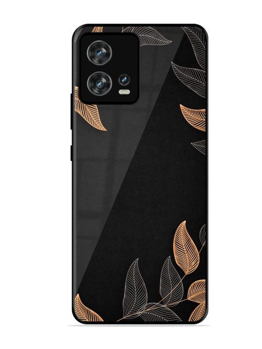 Foliage Art Glossy Metal Phone Cover for Motorola Moto Edge 30 Fusion Zapvi