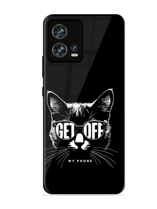 Get Off Glossy Metal TPU Phone Cover for Motorola Moto Edge 30 Fusion Zapvi