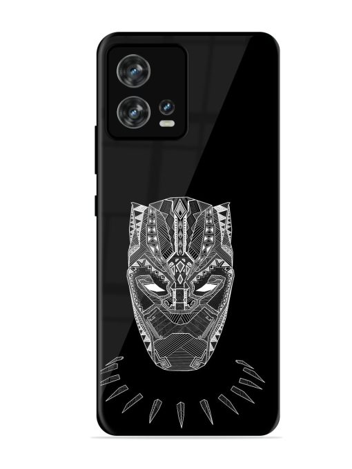 Fictional Art Glossy Metal Phone Cover for Motorola Moto Edge 30 Fusion