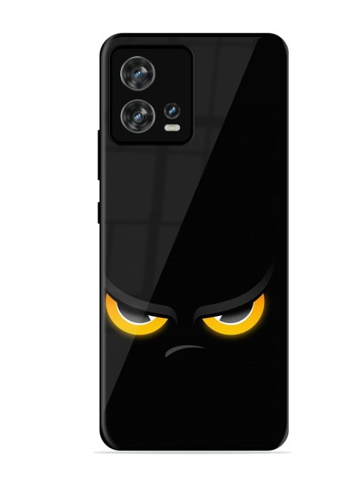 Cartoon Eye Glossy Metal Phone Cover for Motorola Moto Edge 30 Fusion