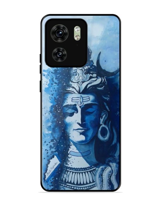 Shiv Art Glossy Metal Phone Cover for Motorola Moto Edge 40 Zapvi