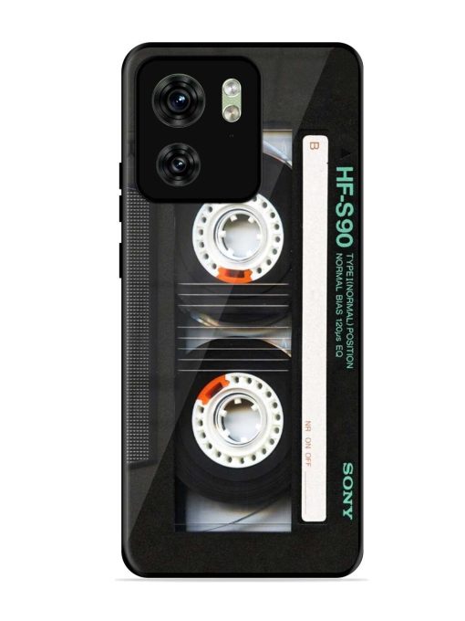 Sony Hf-S90 Cassette Glossy Metal Phone Cover for Motorola Moto Edge 40 Zapvi