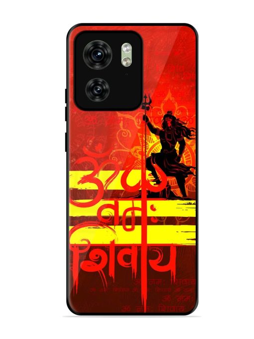 Illustration Lord Shiva Glossy Metal TPU Phone Cover for Motorola Moto Edge 40 Zapvi