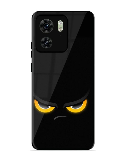 Scary Yellow Eye Glossy Metal TPU Phone Cover for Motorola Moto Edge 40