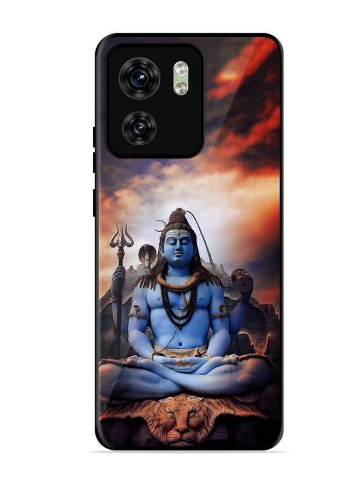 Jai Jai Shiv Glossy Metal Phone Cover for Motorola Moto Edge 40 Zapvi