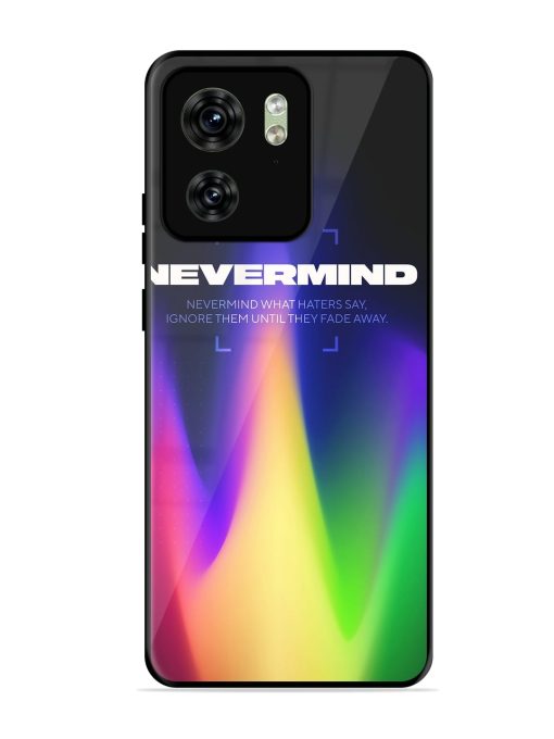 Nevermind Glossy Metal Phone Cover for Motorola Moto Edge 40