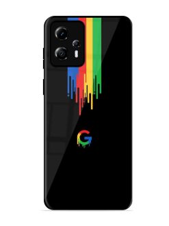 Google Logo Glossy Metal Phone Cover for Motorola Moto G13