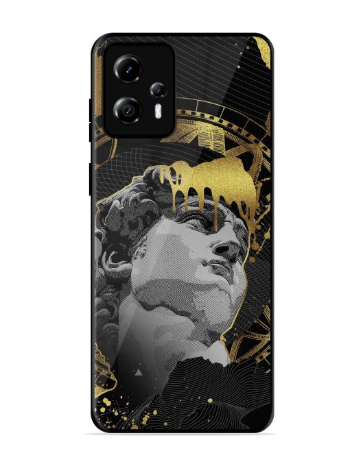 Roman Face Glossy Metal Phone Cover for Motorola Moto G13 Zapvi