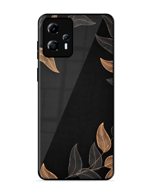 Foliage Art Glossy Metal Phone Cover for Motorola Moto G13 Zapvi