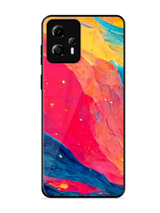 Starry Night Glossy Metal Phone Cover for Motorola Moto G13 Zapvi