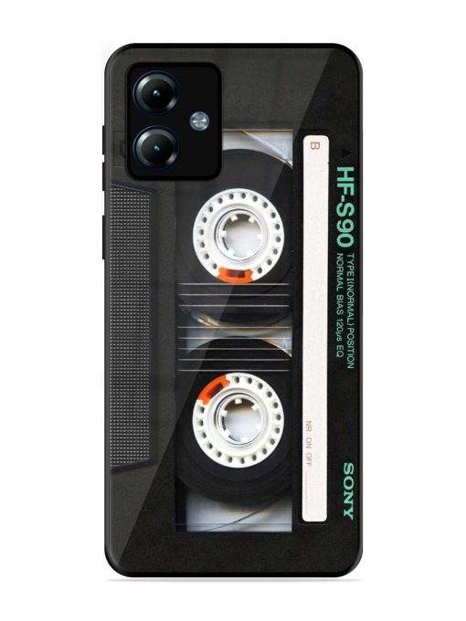 Sony Hf-S90 Cassette Glossy Metal Phone Cover for Motorola Moto G14 Zapvi