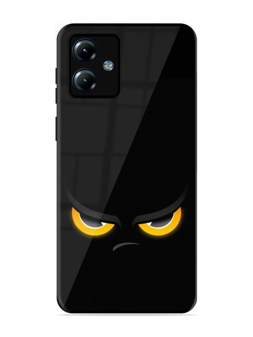 Scary Yellow Eye Glossy Metal TPU Phone Cover for Motorola Moto G14 Zapvi