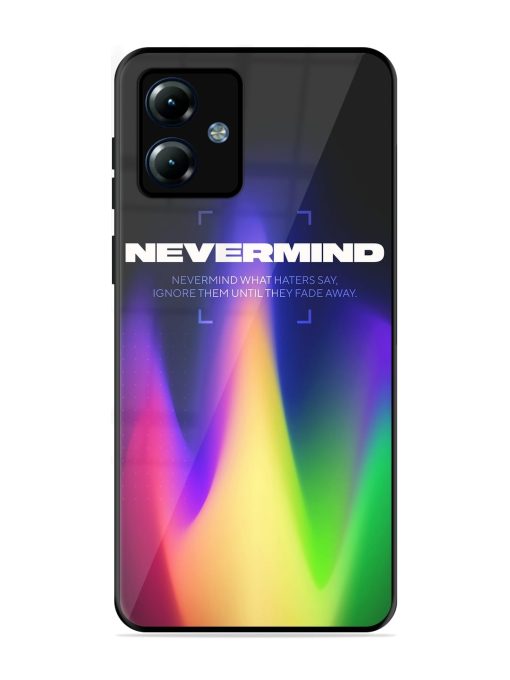 Nevermind Glossy Metal Phone Cover for Motorola Moto G14 Zapvi