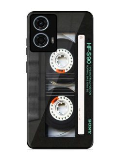 Sony Hf-S90 Cassette Glossy Metal Phone Cover for Motorola Moto G24 Power