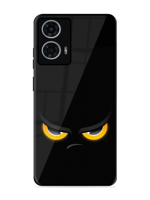 Scary Yellow Eye Glossy Metal TPU Phone Cover for Motorola Moto G24 Power