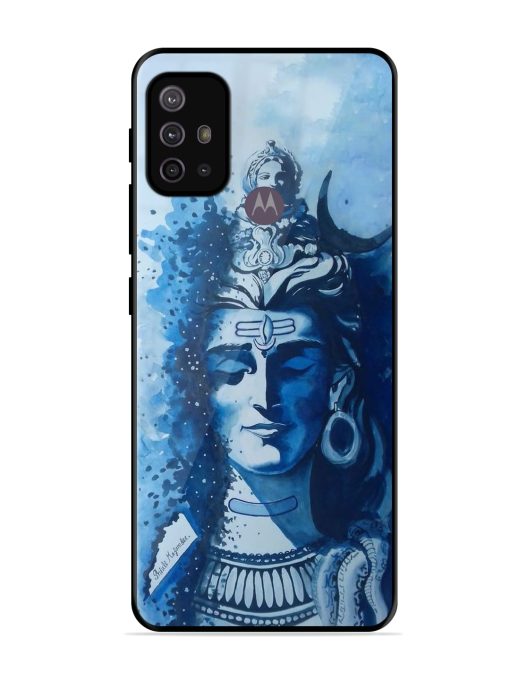 Shiv Art Glossy Metal Phone Cover for Motorola Moto G30