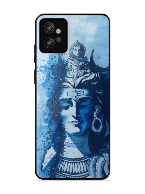 Shiv Art Glossy Metal Phone Cover for Motorola Moto G32