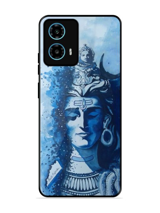 Shiv Art Glossy Metal Phone Cover for Motorola Moto G34 (5G) Zapvi