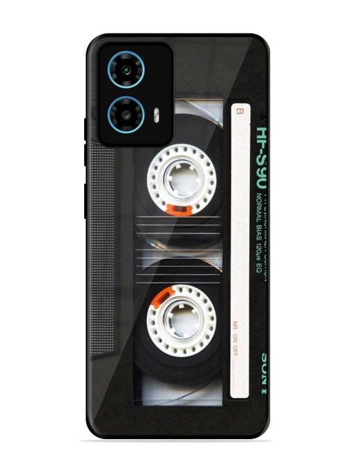 Sony Hf-S90 Cassette Glossy Metal Phone Cover for Motorola Moto G34 (5G) Zapvi