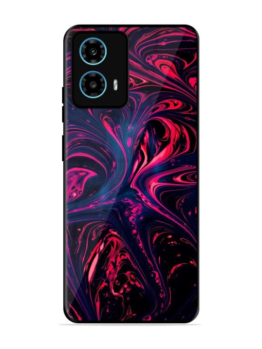 Abstract Background Glossy Metal Phone Cover for Motorola Moto G34 (5G) Zapvi