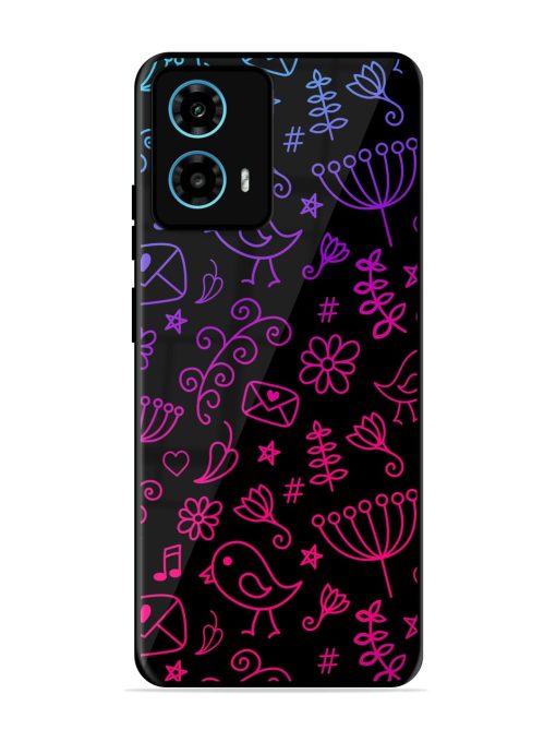 Cool Girly Glossy Metal Phone Cover for Motorola Moto G34 (5G) Zapvi