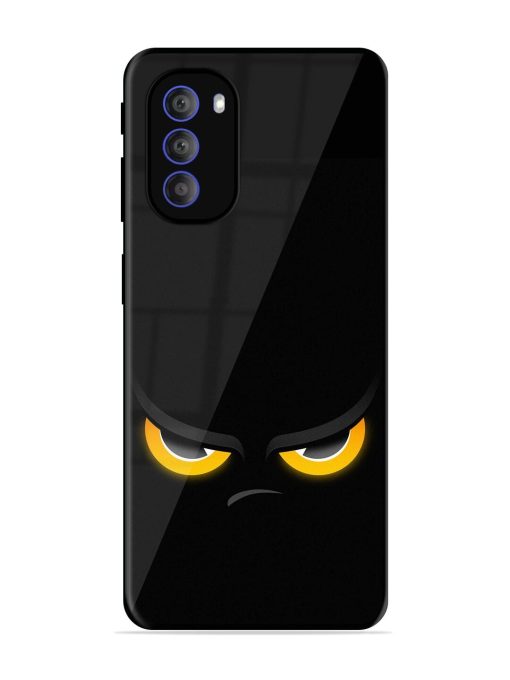 Scary Yellow Eye Glossy Metal TPU Phone Cover for Motorola Moto G51 (5G) Zapvi