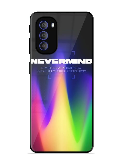 Nevermind Glossy Metal Phone Cover for Motorola Moto G51 (5G) Zapvi