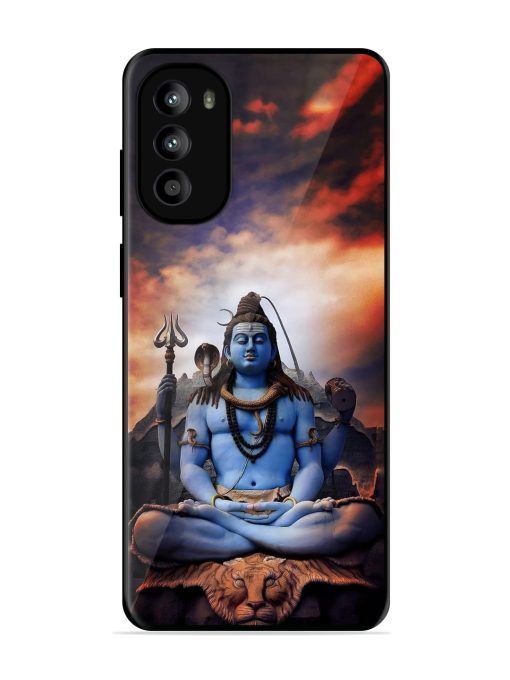 Jai Jai Shiv Glossy Metal Phone Cover for Motorola Moto G52 Zapvi