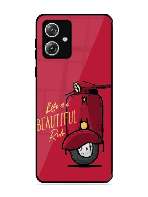 Life Is Beautiful Rides Glossy Metal Phone Cover for Motorola Moto G64 (5G) Zapvi